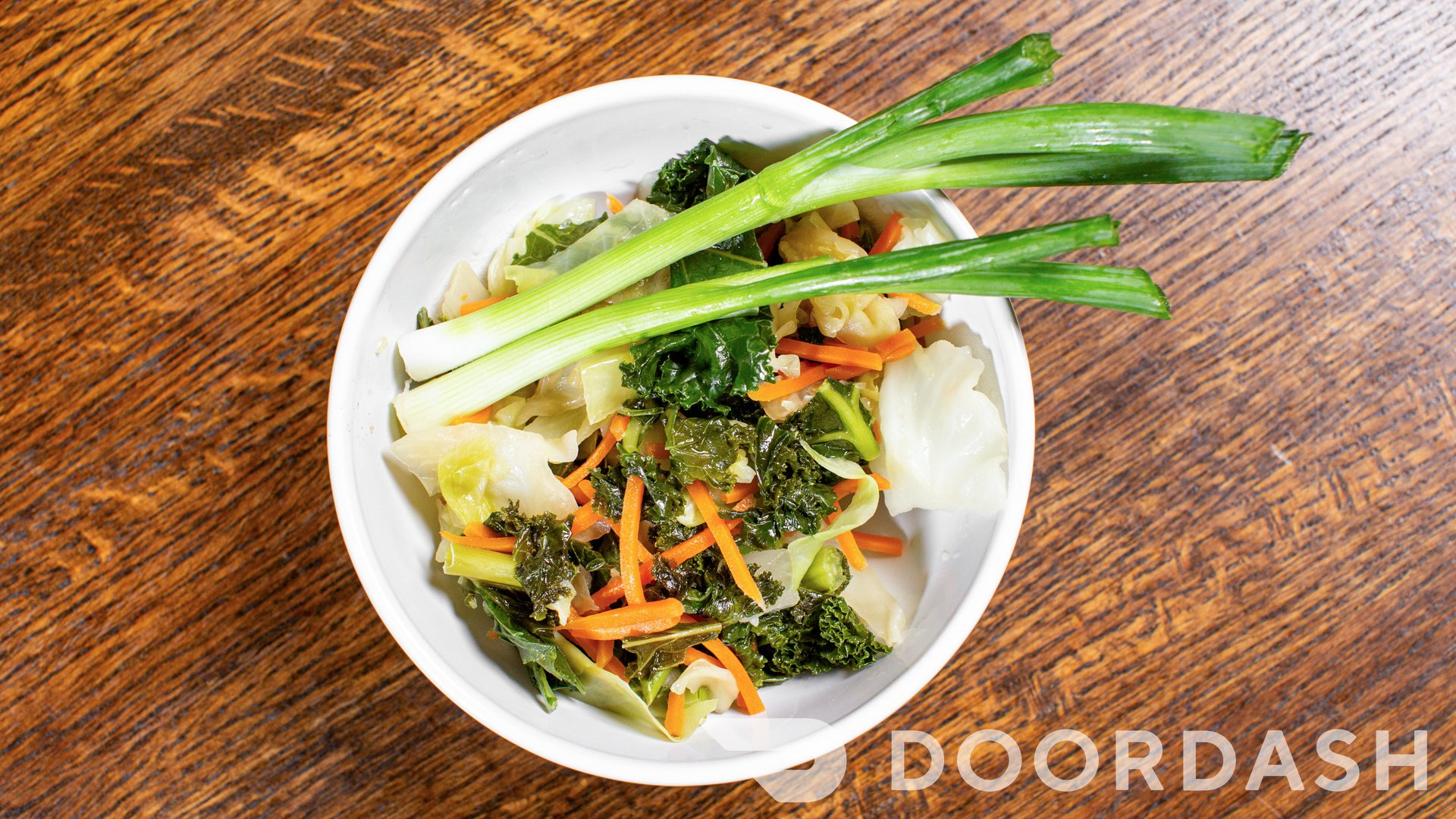 Steamed Veggies (Cabbage Greens)